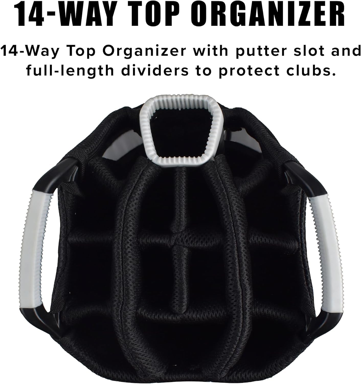 4.5 Premium 14 Way Divider Golf Cart Bag